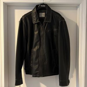 Faux leather jacket by Lucky Brand XL reg